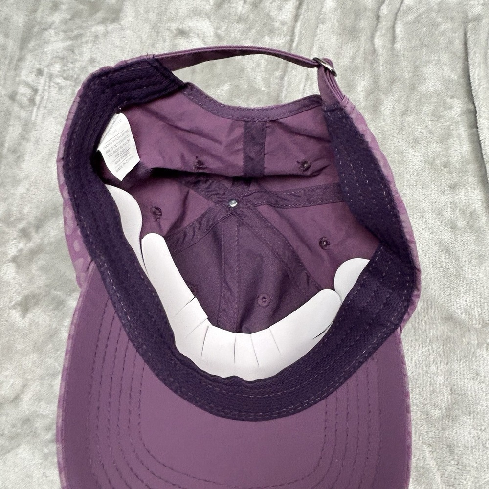 Gaiam Classic Fitness Hat Leopard Print Purple Baseball Cap Womens One Size - Picture 3 of 12